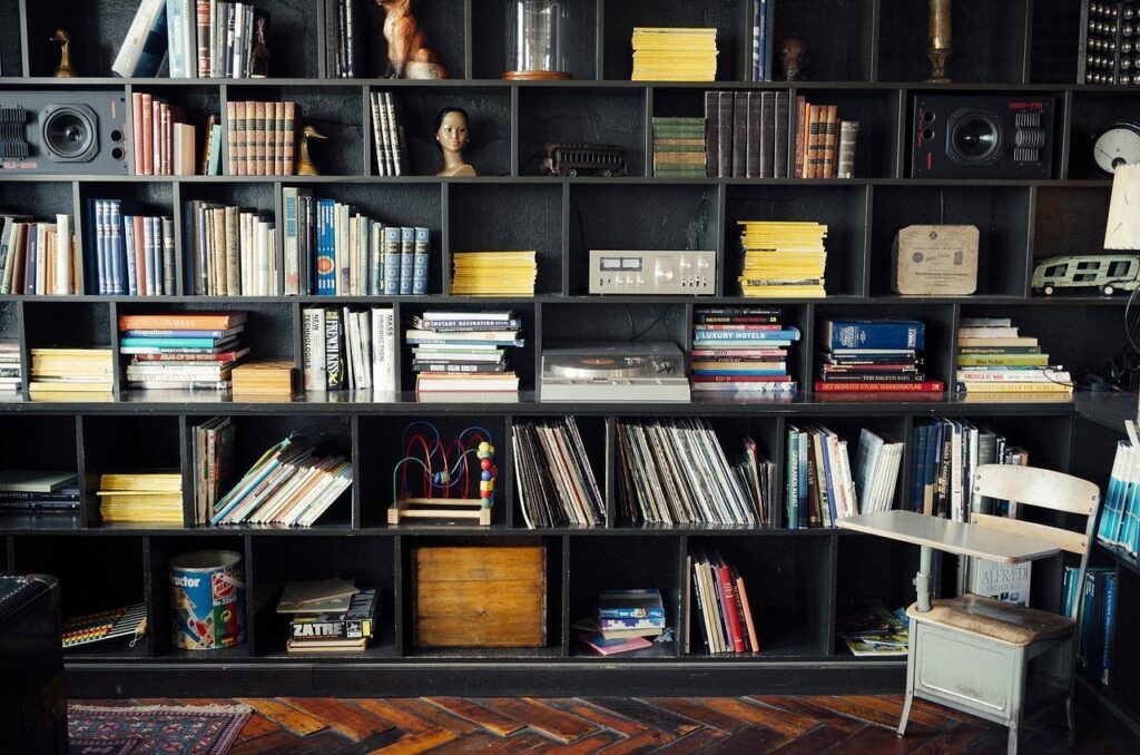 book shelf